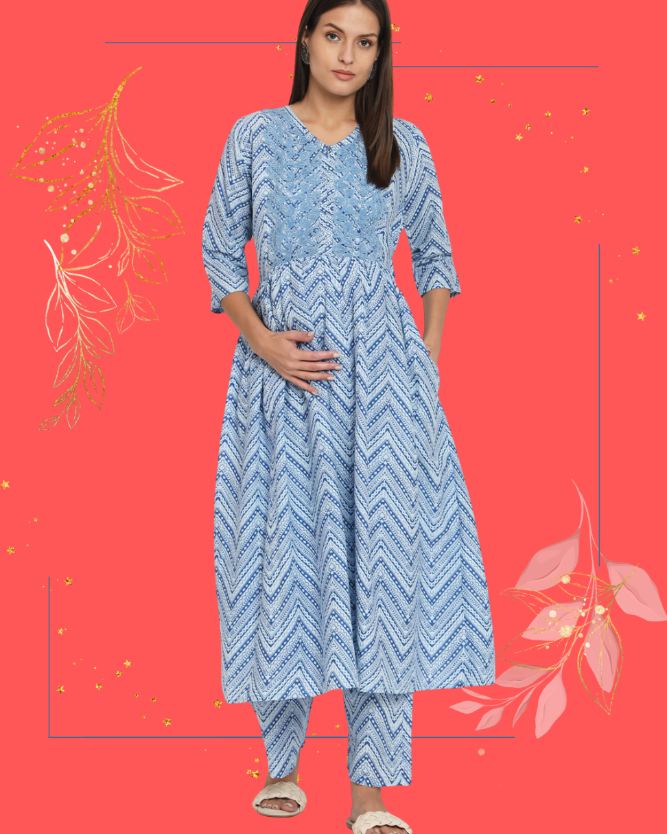 Maternity Kurta Set