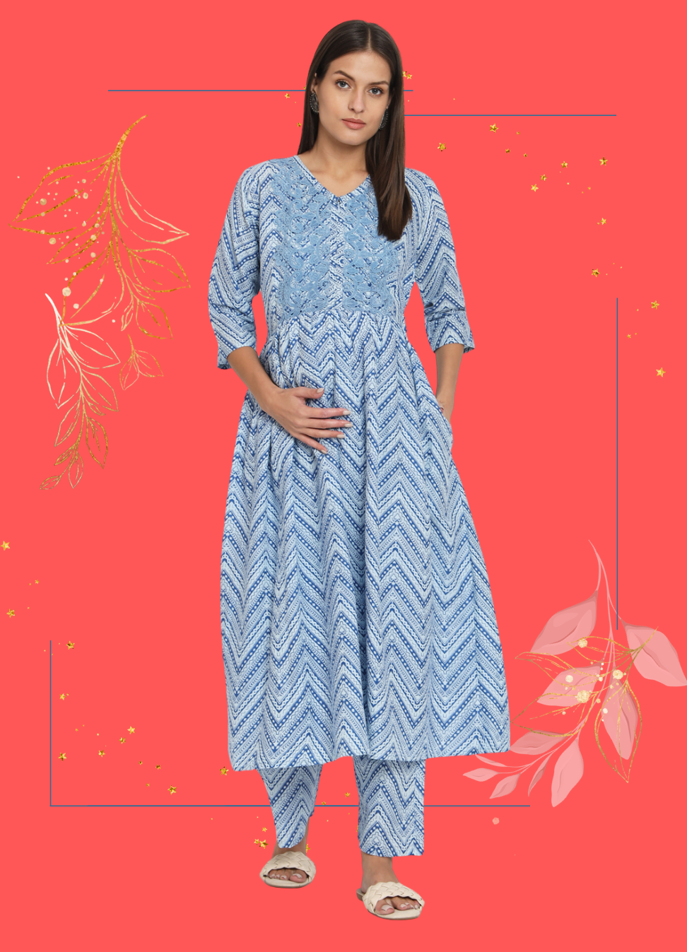 Maternity Kurta Set