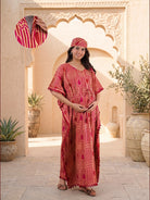 beige-maroon-geometric-print
