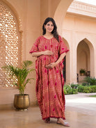 beige-maroon-geometric-print