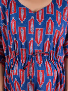 indigo-red-floral-print-cotton-maternity-feeding-friendly-kaftan-dress