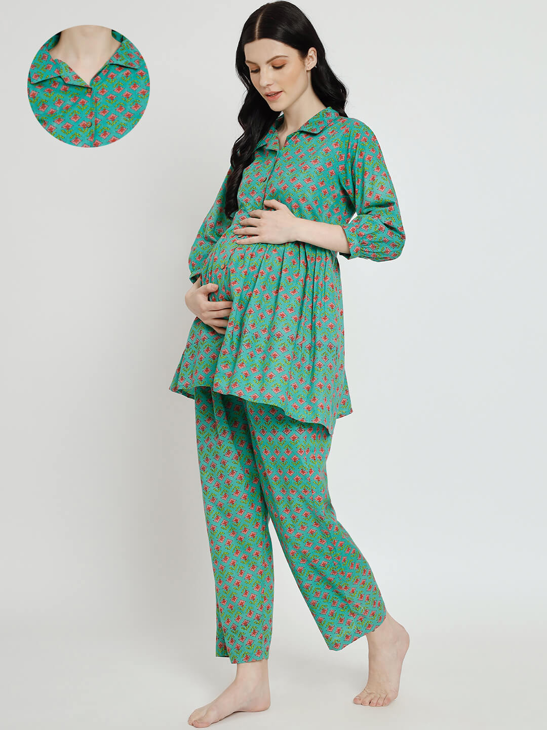 Feeding Gowns | Ultimate Comfort for Nursing Moms Online | Putchi – Tagged 